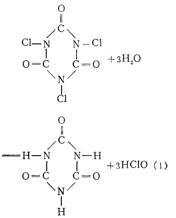 三氯异氰尿酸泳池消毒完全水解后无固体残留物(图1)